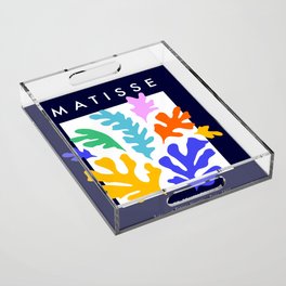 Matisse Poster - Vibrant Leaves cut-outs Acrylic Tray