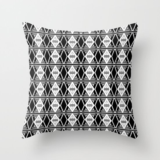 Diamonds Throw Pillow