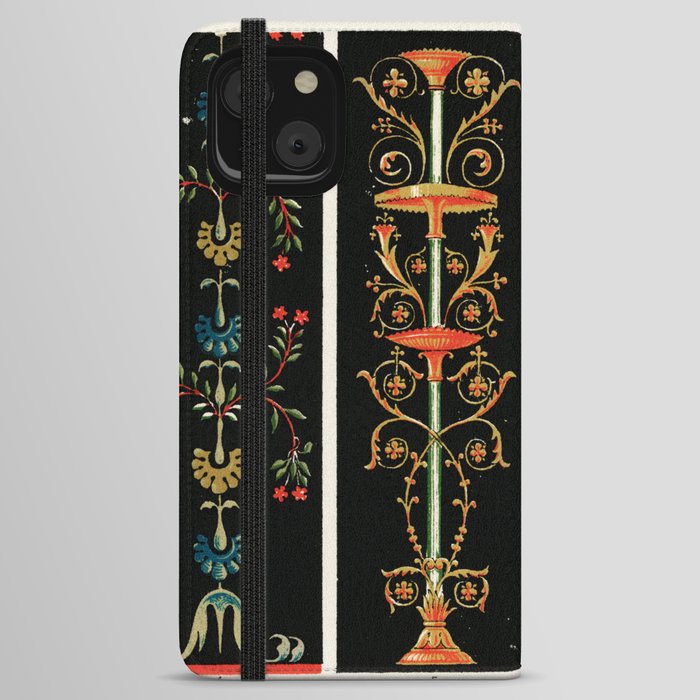 Pompeii Ornament iPhone Wallet Case