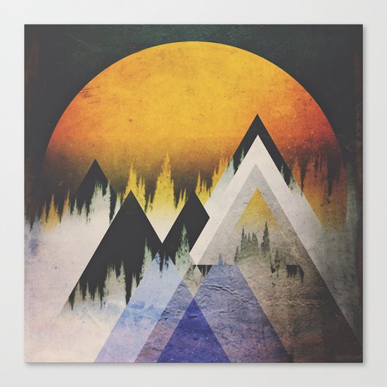 Fractions B15 Canvas Print