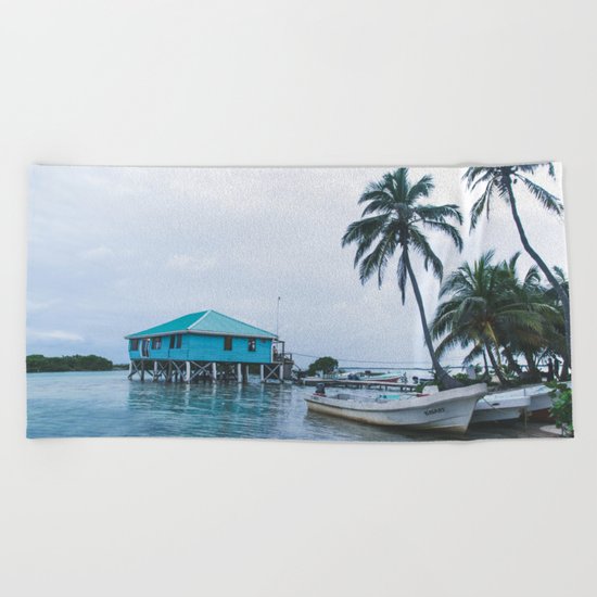 Island Retreat Beach Towel