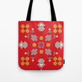 Bulgarian embroidery pattern 5 Tote Bag