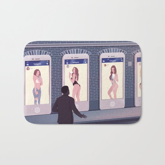 Very open Profiles Bath Mat
