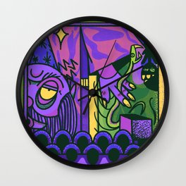 The Wizard of Odd  Wall Clock