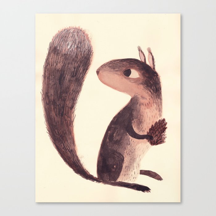 Squirrel Canvas Print
