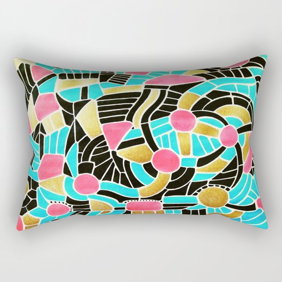 - summer jump - Rectangular Pillow