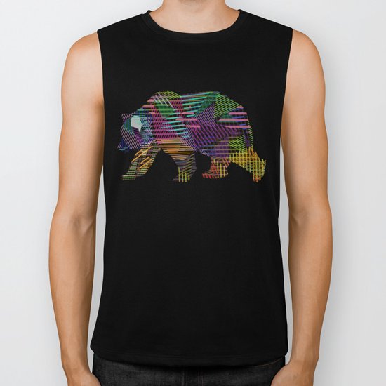 Grizzly Bear Biker Tank