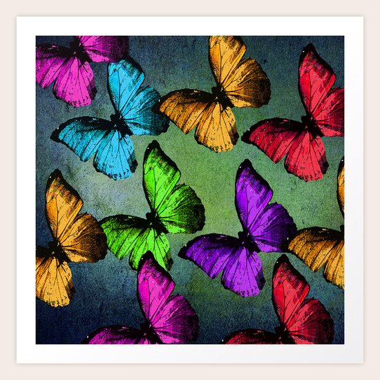 BUTTERFLY Art Print