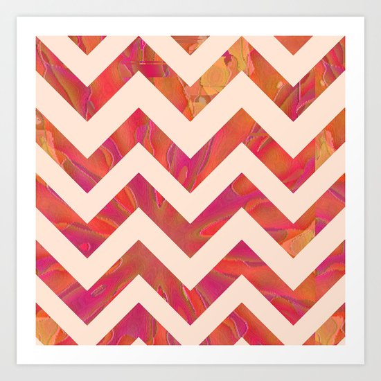 Spitfire Chevron Art Print