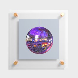 Dazzling Disco Ball  Floating Acrylic Print