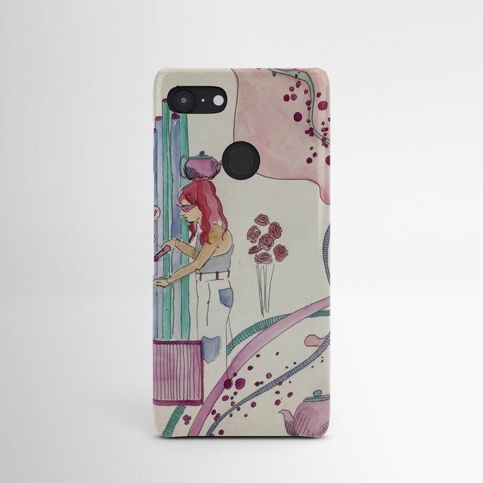 Pink House Android Case
