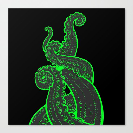 DEEP CREATURE Canvas Print