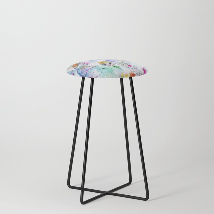 Out for a Walk Counter Stool