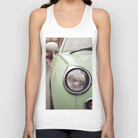 The green car Unisex Tank Top