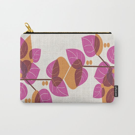 Purple Tree Carry-All Pouch