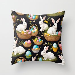 Popular Happy Easter Collection Throw Pillow