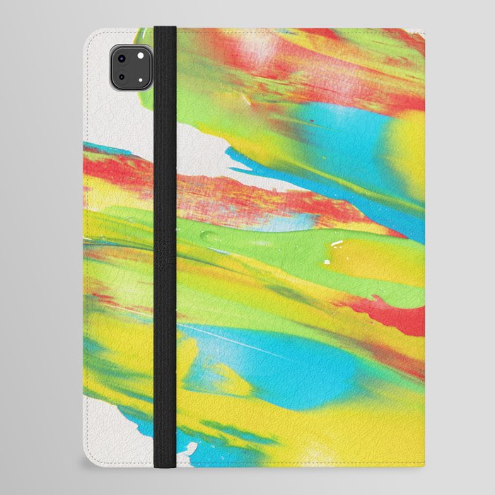 Abstract paint composition nº7 iPad Folio Case
