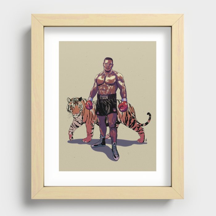 Iron Mike Recessed Framed Print