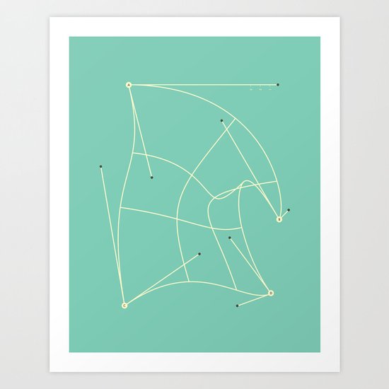 WARP Art Print