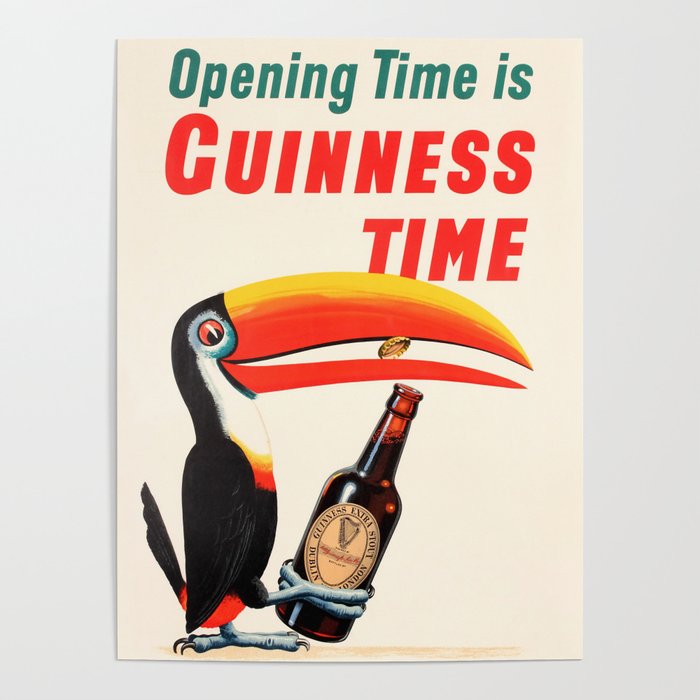 Guinness Vintage Advertising Poster