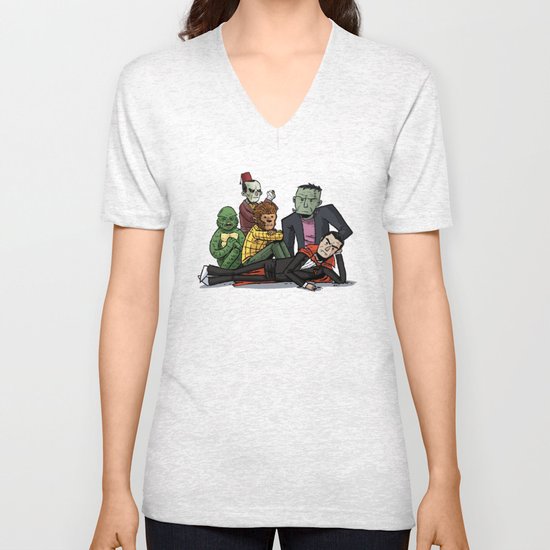 The Universal Monster Club Unisex V-Neck