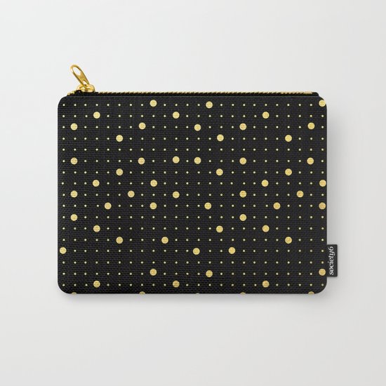 Pin Points Gold Carry-All Pouch