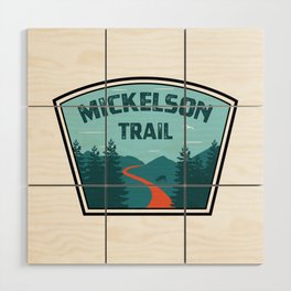 Mickelson Trail South Dakota Wood Wall Art