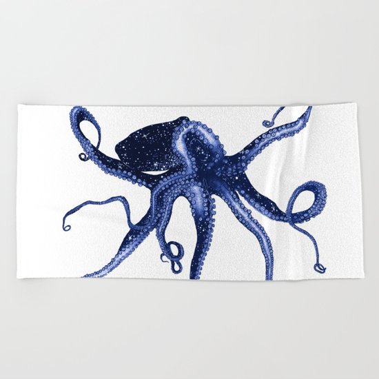 Cosmic Octopus II Beach Towel