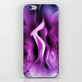 The Violet Flame of Saint Germain (Divine Energy & Transformation) iPhone Skin