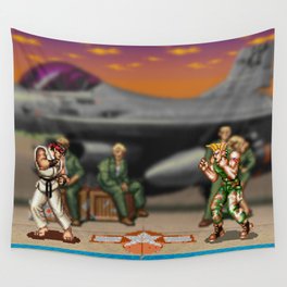 Super Street Fighter Wall Tapestry