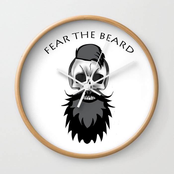 Fear The Beard ! Wall Clock