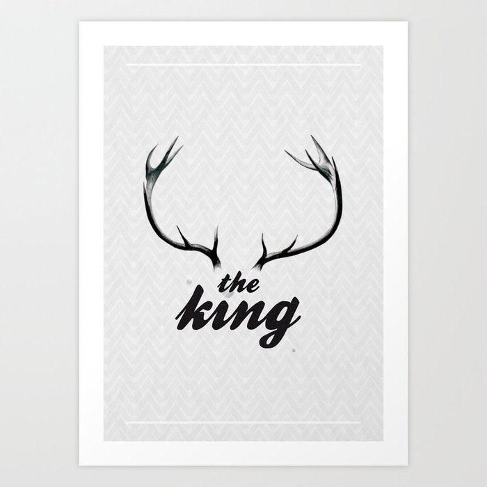 The King Art Print