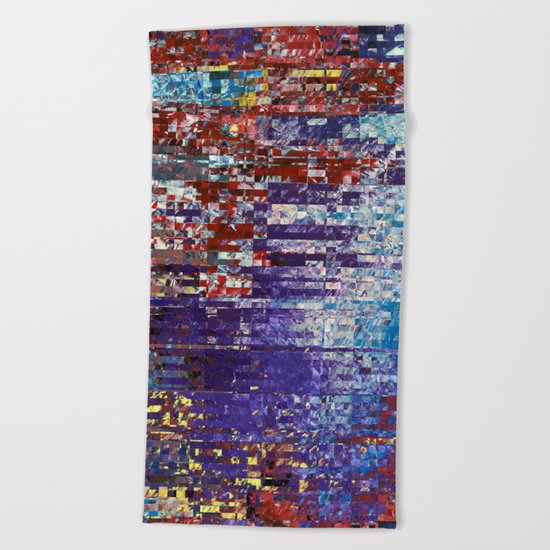Abstract 127 Beach Towel