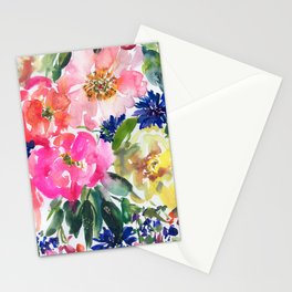 peonies and more Stationery Card