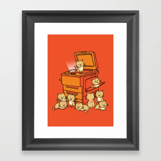 The Original Copycat Framed Art Print