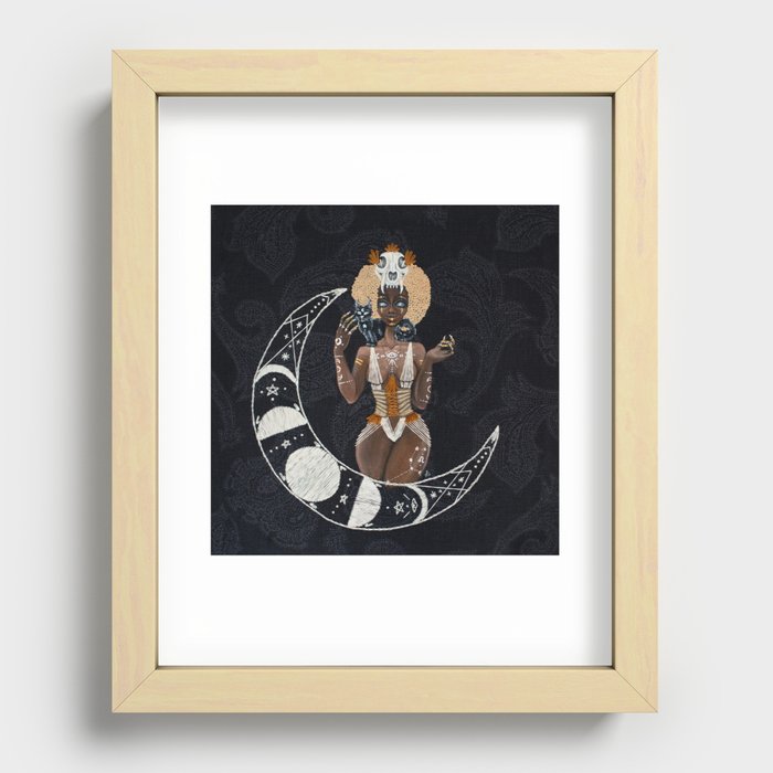 Leo Witch Recessed Framed Print