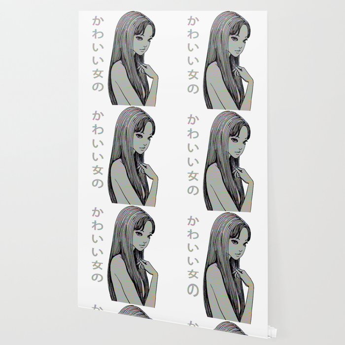 Pretty Girl 2 Sad Japanese Anime Aesthetic Wallpaper By Poser Boy Society6