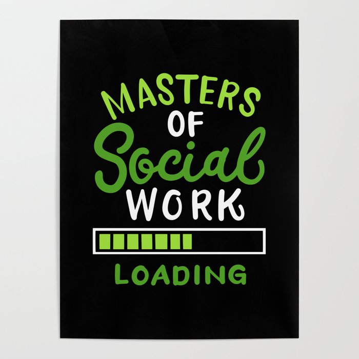 Masters Of Social Work Poster