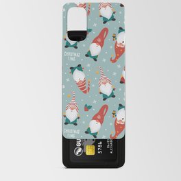 Christmas gnomes pattern Android Card Case