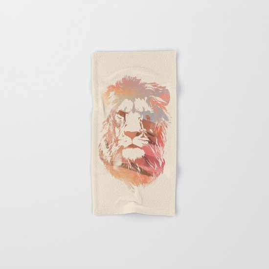 Desert Lion Hand & Bath Towel