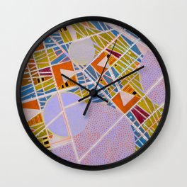 The cities of the Moon Wall Clock | Mapping, Symbols, Decoration, Cityscape, Aerialphoto, Urbanplan, Cityplanning, Town, Geography, Citymap 