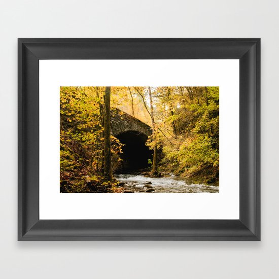 Stone Bridge Framed Art Print