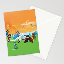 No Thank You, Evil! Cover Scene Stationery Cards