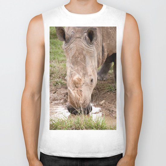A refreshing drink Biker Tank