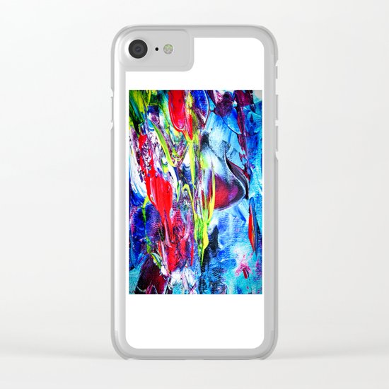 Abstract Perfection 6 Clear iPhone Case