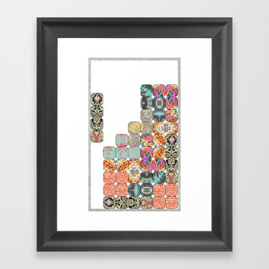 TETRIS Framed Art Print