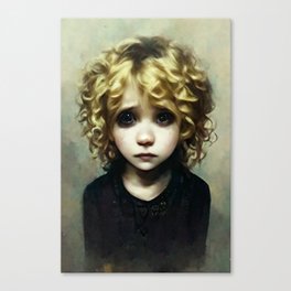 Black-eyed Child 16 Canvas Print