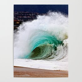 Wedge Flare - The Wedge Newport Beach CA Poster