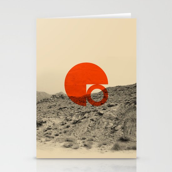 Symbol of Chaos Invert version Stationery Cards