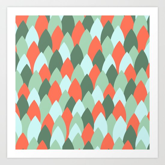 Pop Ups 3 Art Print